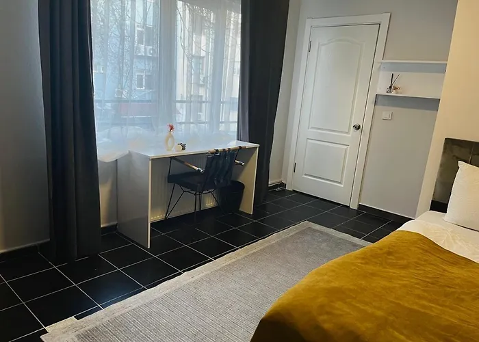 Апарт-отель With A Common Bathroom In A Digital Nomad House 110 Стамбул